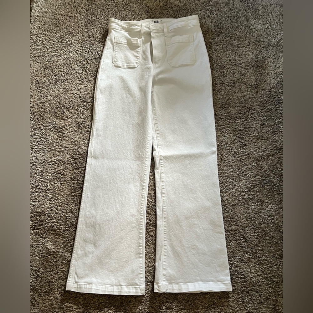 PAIGE Leenah Crisp White Denim